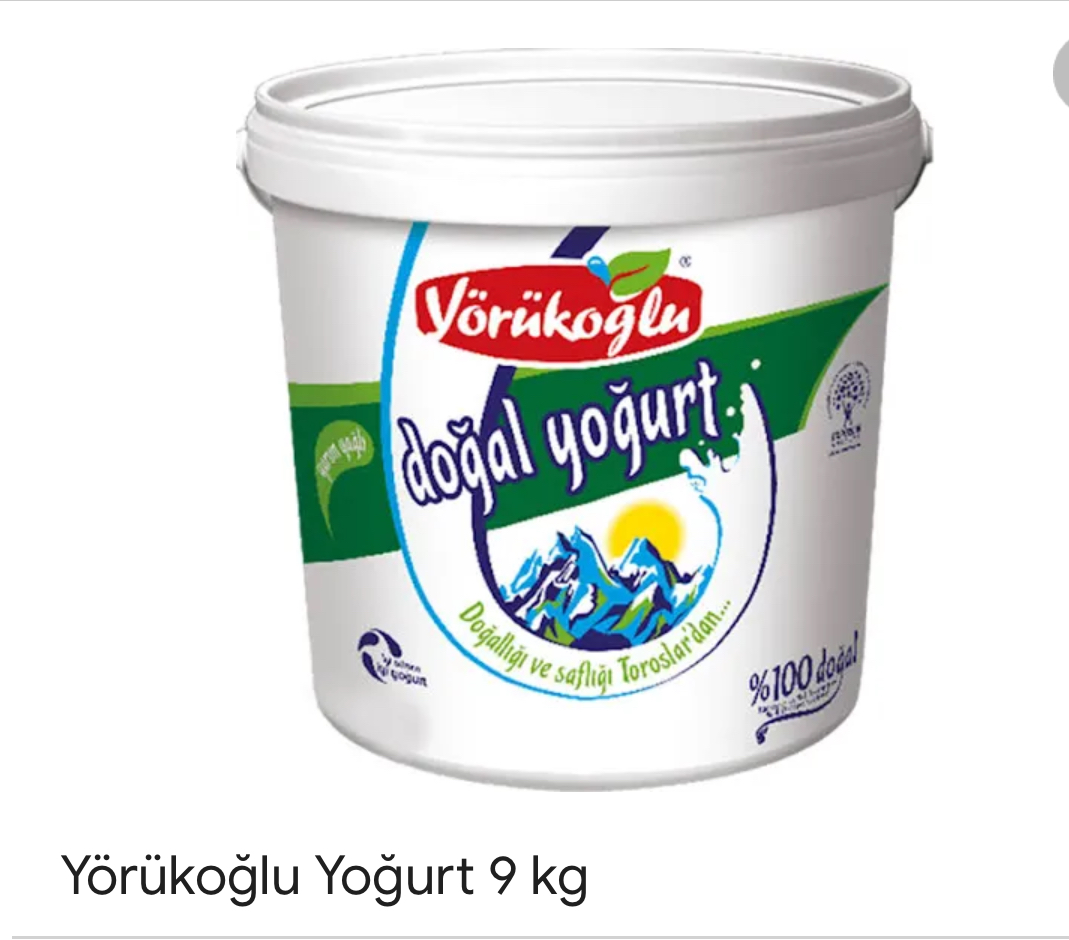 Yörükoğlu 9kg Yoğurt